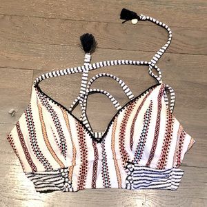 Boho Bikini Yoga Top Jessica Simpson